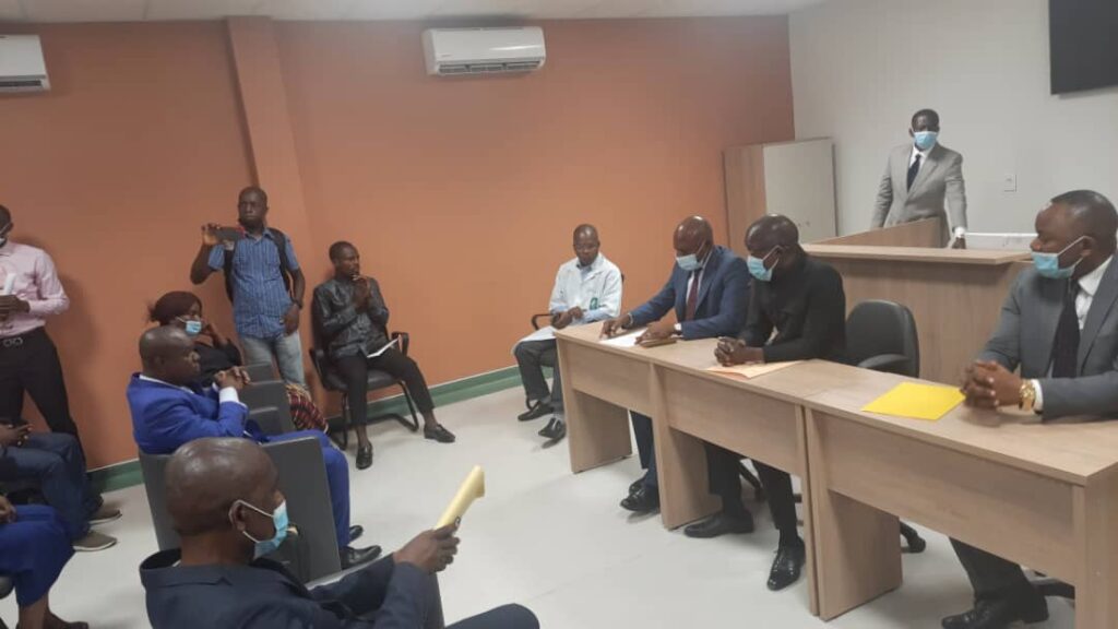Réception et installation du Délégué budgétaire du Ministère des Finances à l’Hôpital Générale de DJIRI.